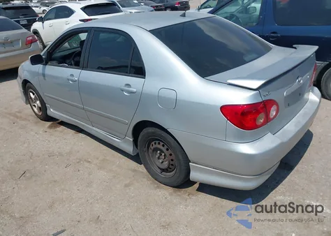 2005 Toyota Corolla S из США, поврежденный, VIN 1NXBR32E85Z551877